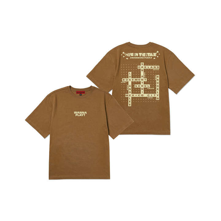 Image of [PRE-ORDER] BTS J-Hope ‘Hope On The Stage’ Tour T-Shirt (Brown)