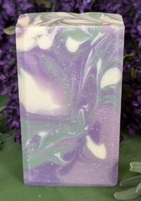 Image 2 of Lavender and Sage Handmade Soap with Shea Butter