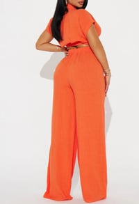Image 4 of Linen Set-Orange