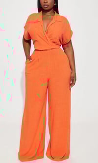 Image 1 of Linen Set-Orange