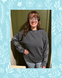 Charcoal Star Pullover