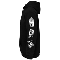 Image 3 of MADE WITH LOVE HOOD - BLACK