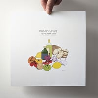 Image 1 of "Would Risk It All" Print