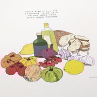 Image 3 of "Would Risk It All" Print