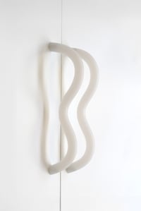Wavy white