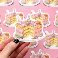 Image 1 of Everyday is a Holiday cake sticker