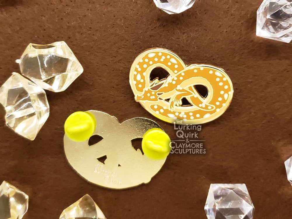 Pretzel Lindworm Hard Enamel Pin