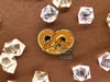 Pretzel Lindworm Hard Enamel Pin