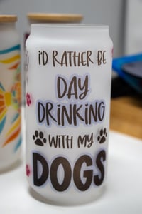 Image 13 of Iced Coffee Glass for Dog Lovers