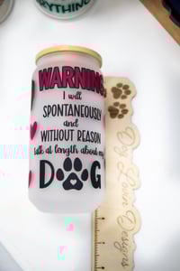 Image 17 of Iced Coffee Glass for Dog Lovers