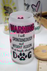 Image 10 of Iced Coffee Glass for Dog Lovers
