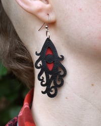Image 1 of Eldritch Filigree Eye Earrings