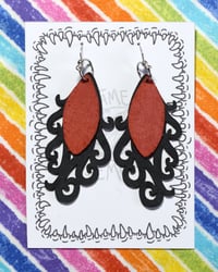 Image 4 of Eldritch Filigree Eye Earrings