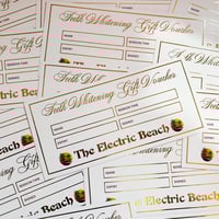 Image 1 of Raised Foiled Gift Voucher Print
