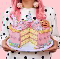 Image 1 of Everyday is a Holiday Funfetti cake plaque 