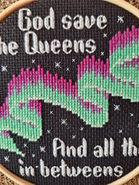 Image 2 of God Save the Queens Hoop