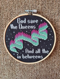 Image 1 of God Save the Queens Hoop