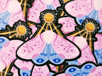 Image 2 of Transformation Moth Vinyl Sticker 