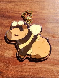 Image 2 of Cap-Bee-Bara Keychain