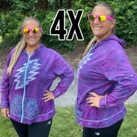 Image 4 of Ladies 4x Lightweight Hoodie