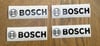 BOSCH Vinyl Decal Stickers X4