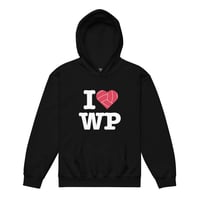 Image 9 of I Love Water Polo Hoodie Dark Colors - Kids