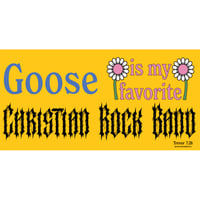 Image 1 of Christian Rock Bumper Sticker