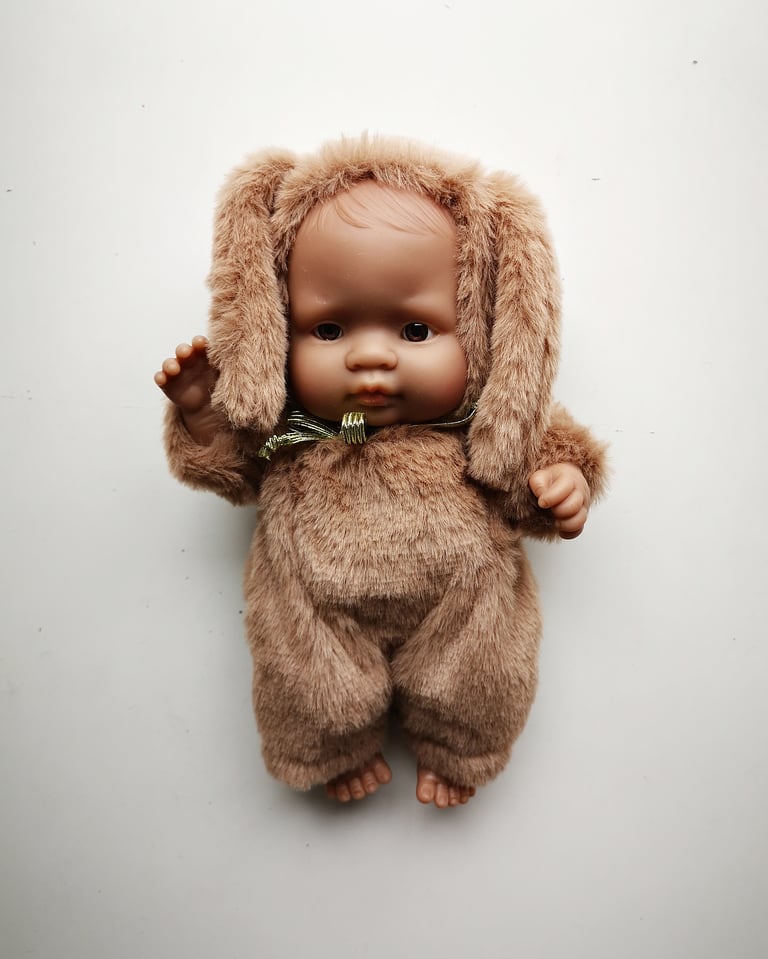 Tenue mini lapinou moka