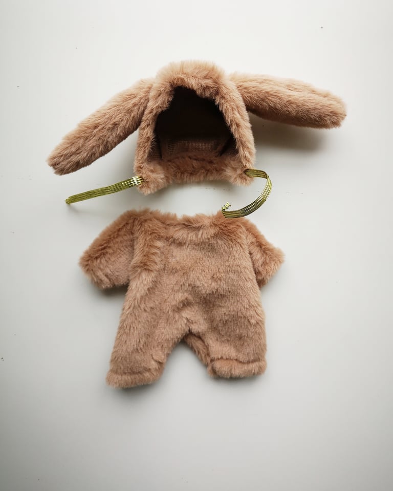 Tenue mini lapinou moka Image 2