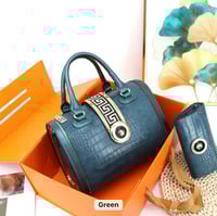 Image 3 of Luxury High Quality Crocodile Bag and Wallet Set