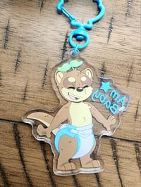 Image 2 of Am Baby Keychain