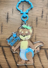 Image 1 of Am Baby Keychain