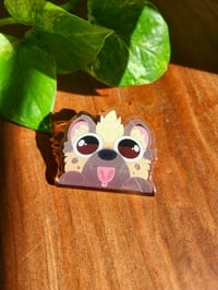 Image 1 of Peaking Hyena Pin