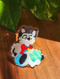 Image 1 of Baby Husky Pin