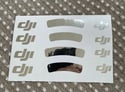 DJI Phantom 1 , 2 or 3 Gold or Silver Sticker Pack .......1 Set = 12 stickers