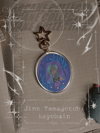 TAMAGOTCHI KEYCHAIN [ARCANE SERIES] - Jinx