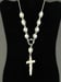 Image of Pearls with Cross Necklace