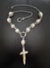 Image of Pearls with Cross Necklace