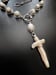 Image of Pearls with Cross Necklace