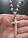 Image of Pearls with Cross Necklace