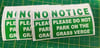 8x Novelty ,Joke "Dont park on grass verge" Stickers CAR ,VAN Bumper Sticker