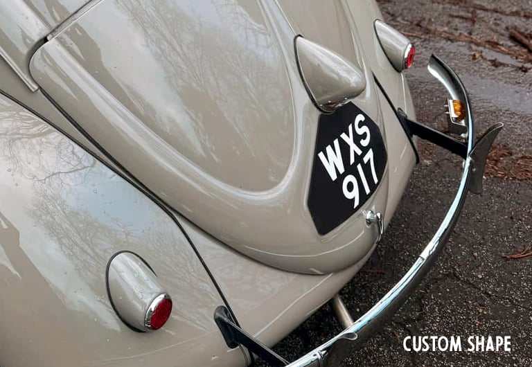 Image of Magnetic & Removable 'Show Number Plates'