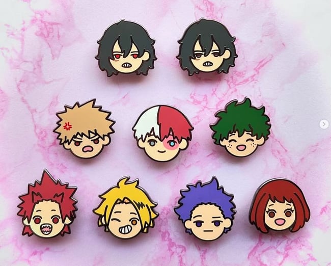 MHA Chibi Heads