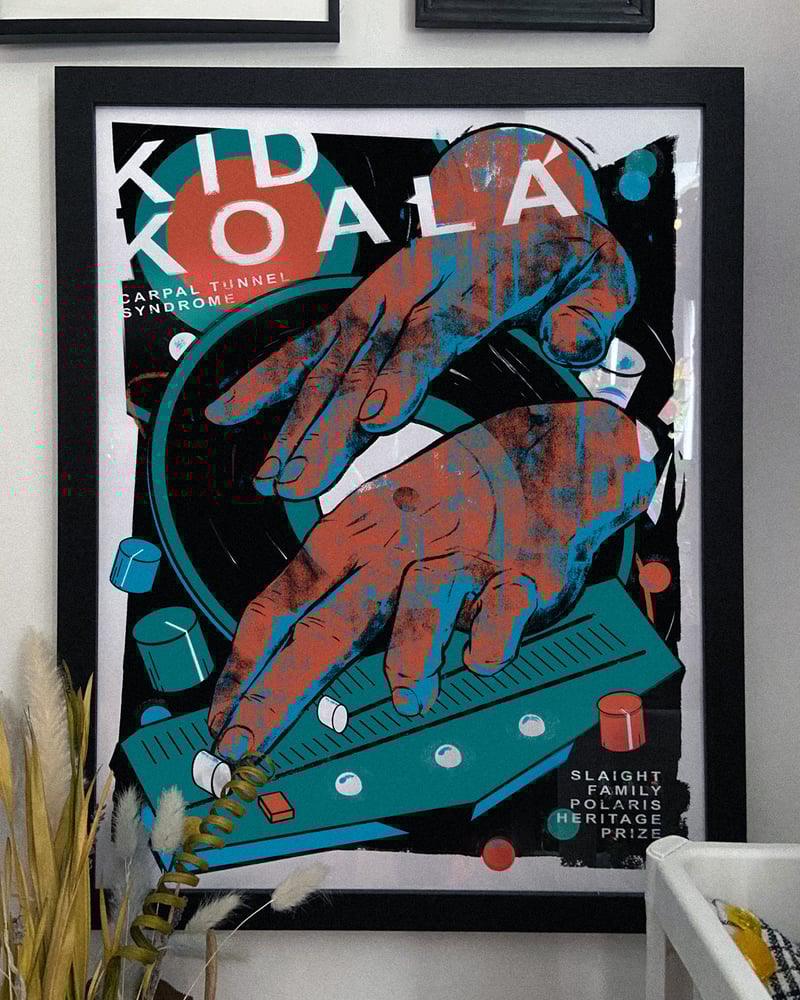 Image of "Kid Koala" Limited-Edition Screen Print