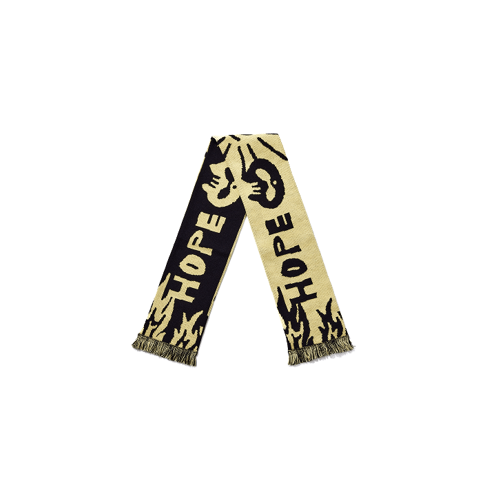 Image of [PRE-ORDER] BTS J-Hope ‘Hope On The Stage’ HOPE Slogan Muffler (Yellow)