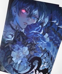 Image 1 of Black Butler - Forget-me-not Print