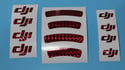 DJI Phantom 1 , 2 or 3 Gold or Silver Sticker Pack .......1 Set = 12 stickers