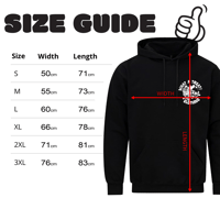 Image 5 of MADE WITH LOVE HOOD - BLACK