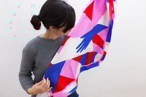 Image of Carré de Soie - Pink series