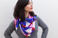 Image 2 of Carré de Soie - Pink series